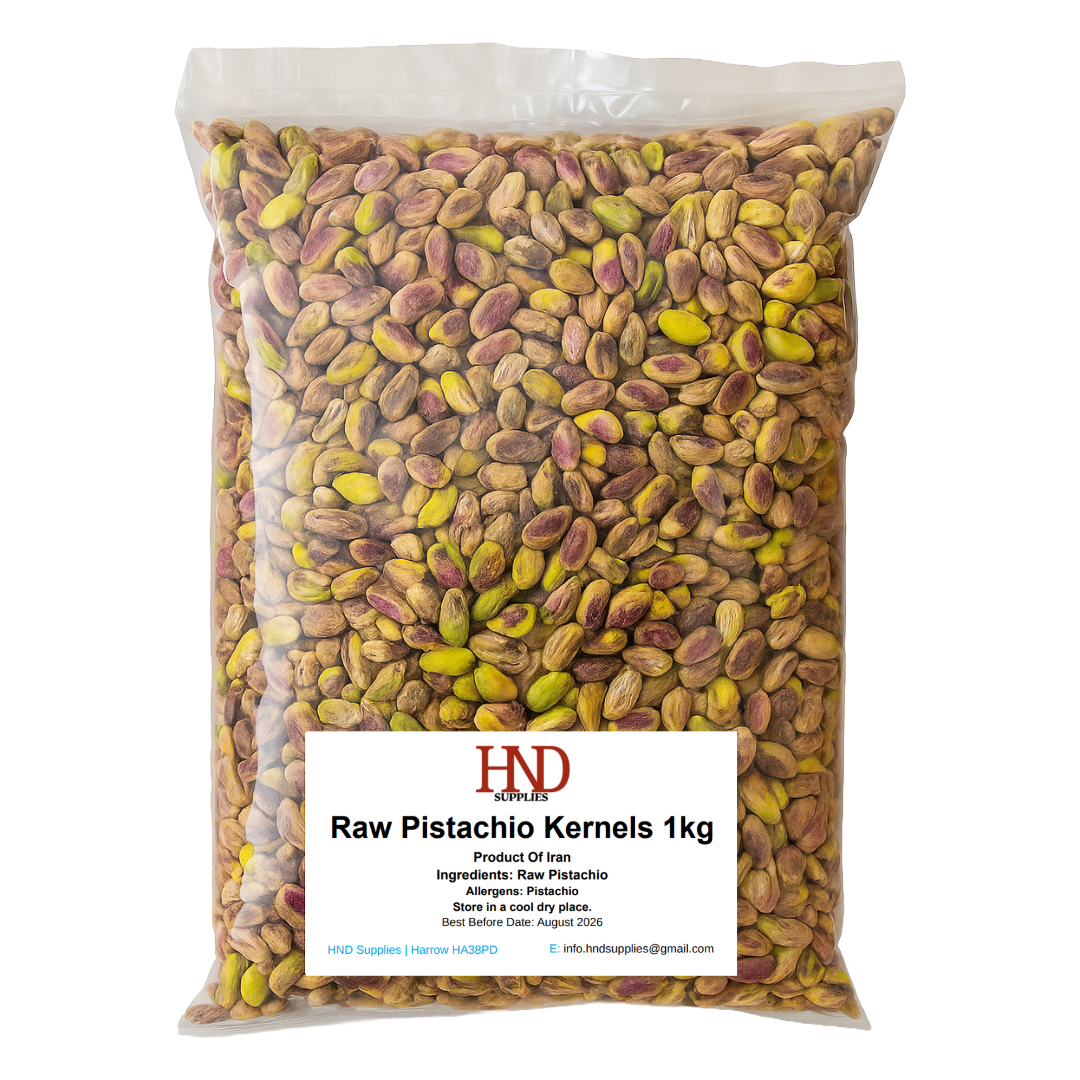 Raw Pistachio Kernels 1kg